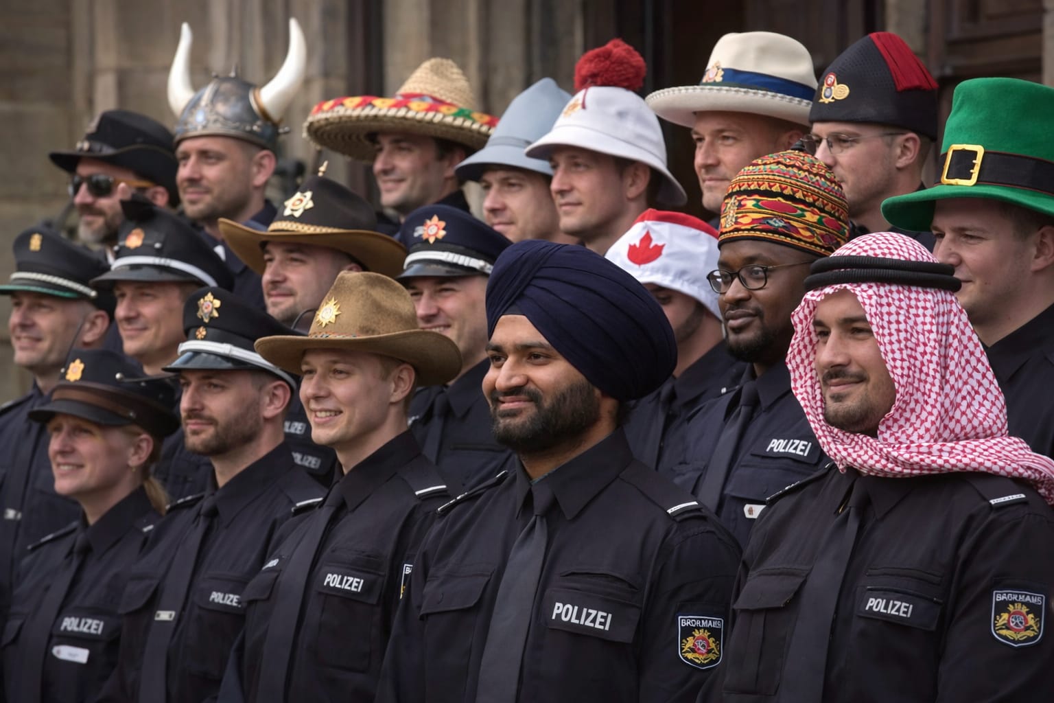 Polizeiuniform und sichtbares religiöses Symbol im öffentlichen Raum