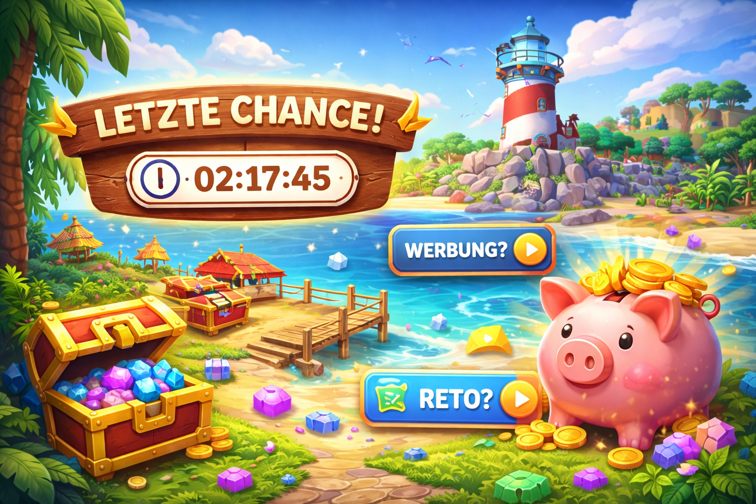 Symbolbild zu Free2Play-Spielen, Kaufdruck und psychologischen Spielmechaniken